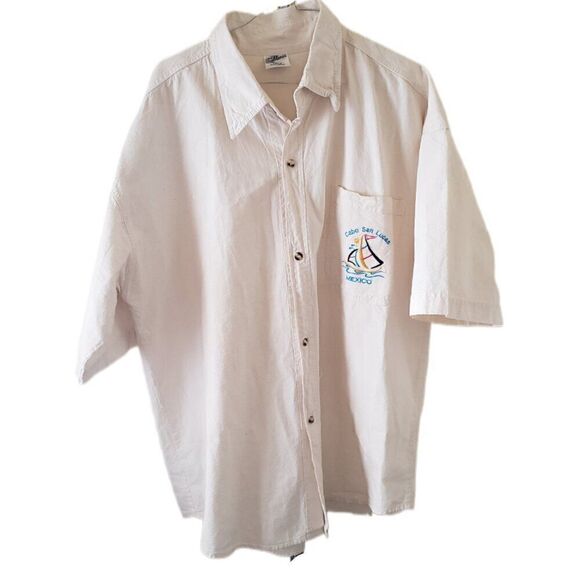 Casblanca Other - Casablanca Men's Cabo San Lucas Short Sleeve Button Down Shirt